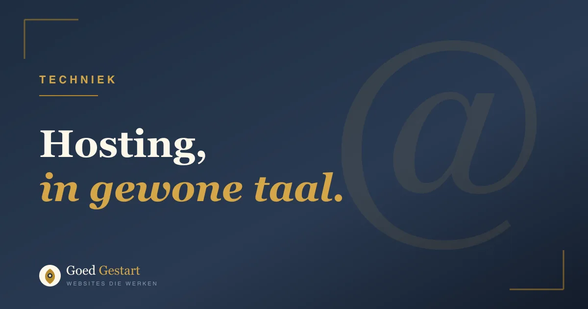 Wat is hosting? Alles wat je moet weten als starter