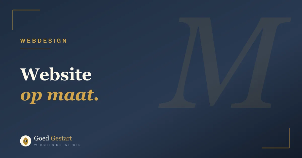 Website op maat laten maken: waarom maatwerk loont