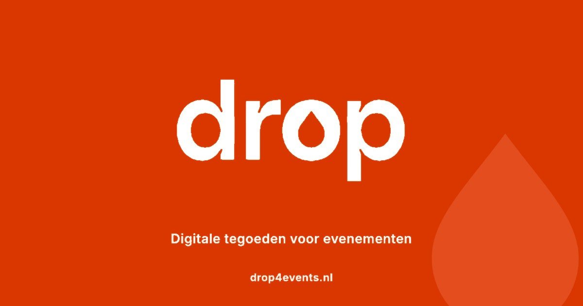 Merkbeeld van Drop4Events